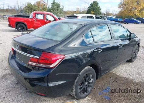 2013 Honda Civic Ex z USA, uszkodzony, nr VIN 19XFB2F84DE069526
